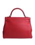 Kelly 32 in Rouge Casaque Taurillion Clemence Leather, back view